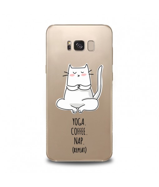Husa Samsung Galaxy S8 Silicon Premium YOGA CAT